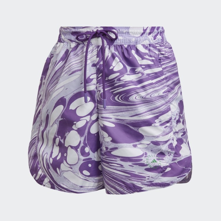 Bermuda Branca Adidas By Stella Mccartney Truepurpose Estampada Fashion