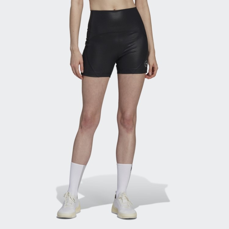Adidas By Stella Mccartney Truestrength Meia-calça De Yoga Preto Quente