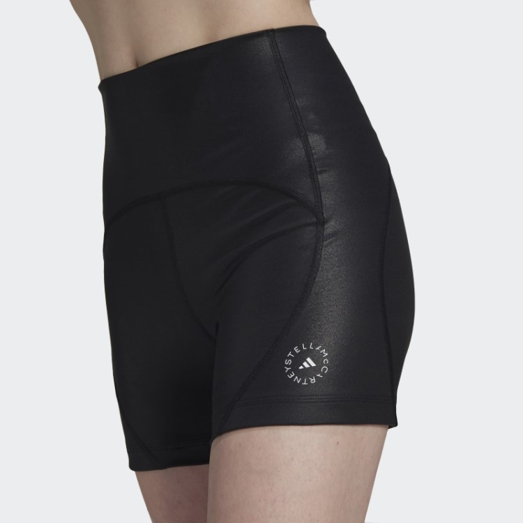 Adidas By Stella Mccartney Truestrength Meia-calça De Yoga Preto Quente