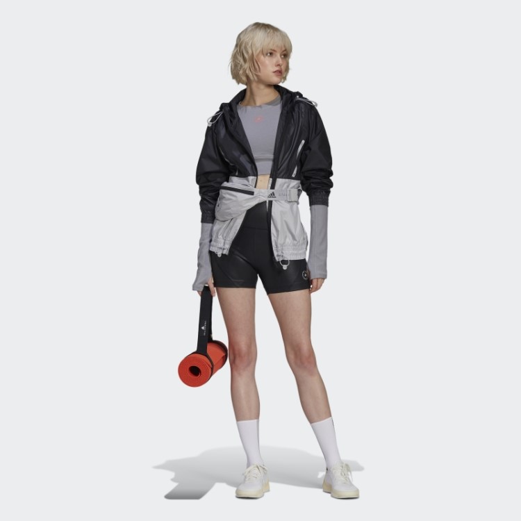 Adidas By Stella Mccartney Truestrength Meia-calça De Yoga Preto Quente