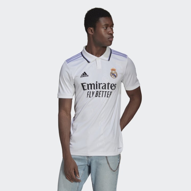 Real Madrid 22/23 Camisa Casa Branca Adidas