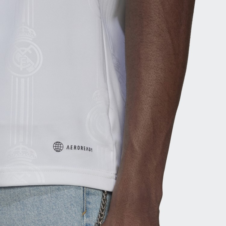 Real Madrid 22/23 Camisa Casa Branca Adidas