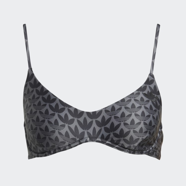 Top Preto Adidas Originals Com Monograma