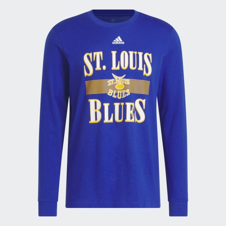 Camiseta Manga Longa Adidas Royal Blue Blues Playmaker