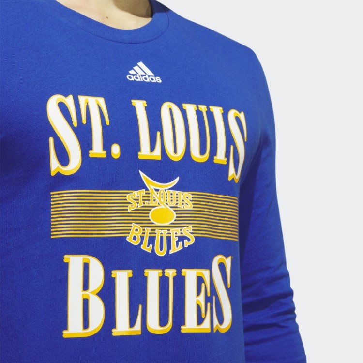 Camiseta Manga Longa Adidas Royal Blue Blues Playmaker