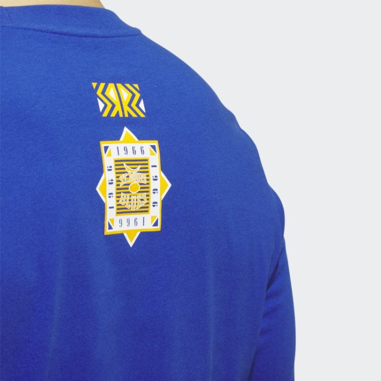 Camiseta Manga Longa Adidas Royal Blue Blues Playmaker