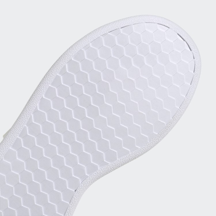 Tênis Adidas Advantage Court Estilo De Vida Gancho E Laço Rosa Real