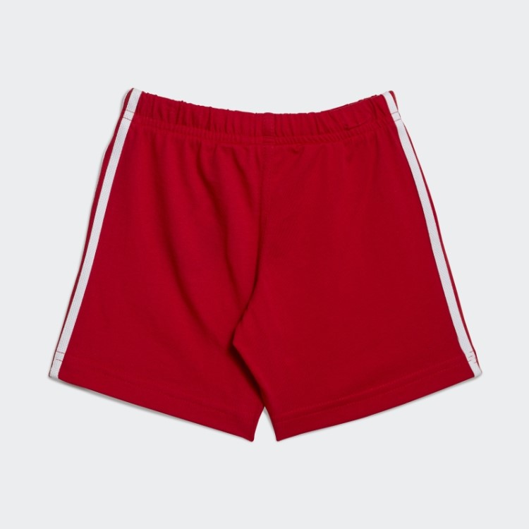 Conjunto De Shorts Adidas Trefoil Escarlate
