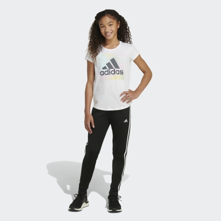 Camiseta Manga Curta Branca Adidas