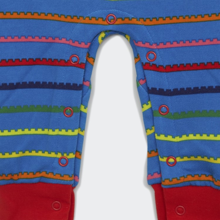 Body Lego Azul Quente Adidas X Clássico