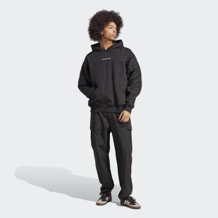 Calça Cargo Versão Azul Adidas Preta