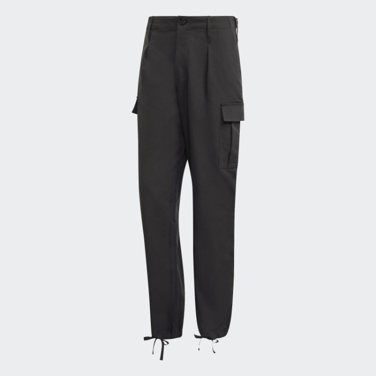 Calça Cargo Preta Versão Azul Adidas