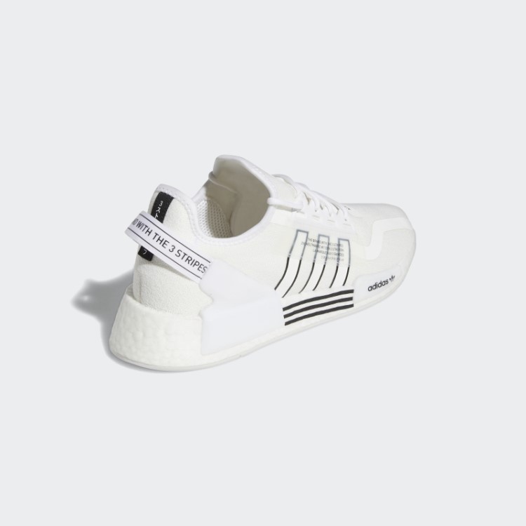 Moda Adidas Nmd-r1 V2 Sapatos Preto