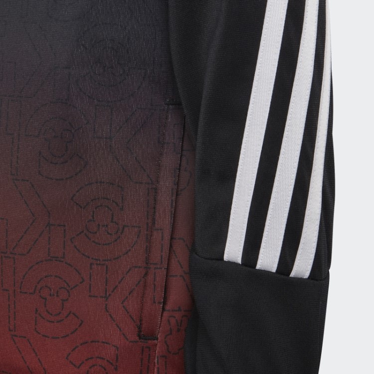 Adidas X Disney Mickey Mouse Moletom Fashion Preto