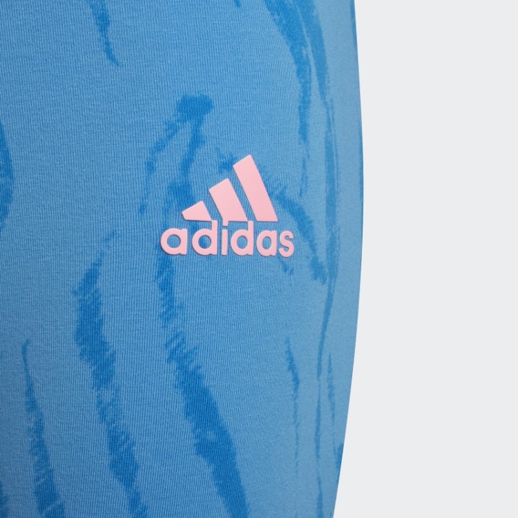 Future Icons Meia-calça De Algodão Híbrido Animal Print Adidas Azul