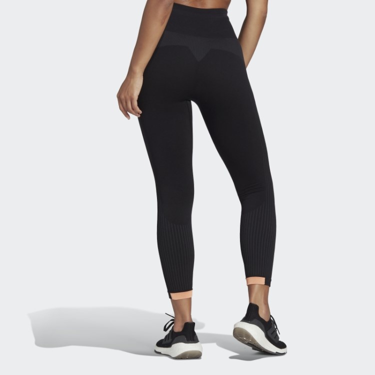 Leggings Longas Aeroknit Para Corrida De Inverno Adidas Pretas