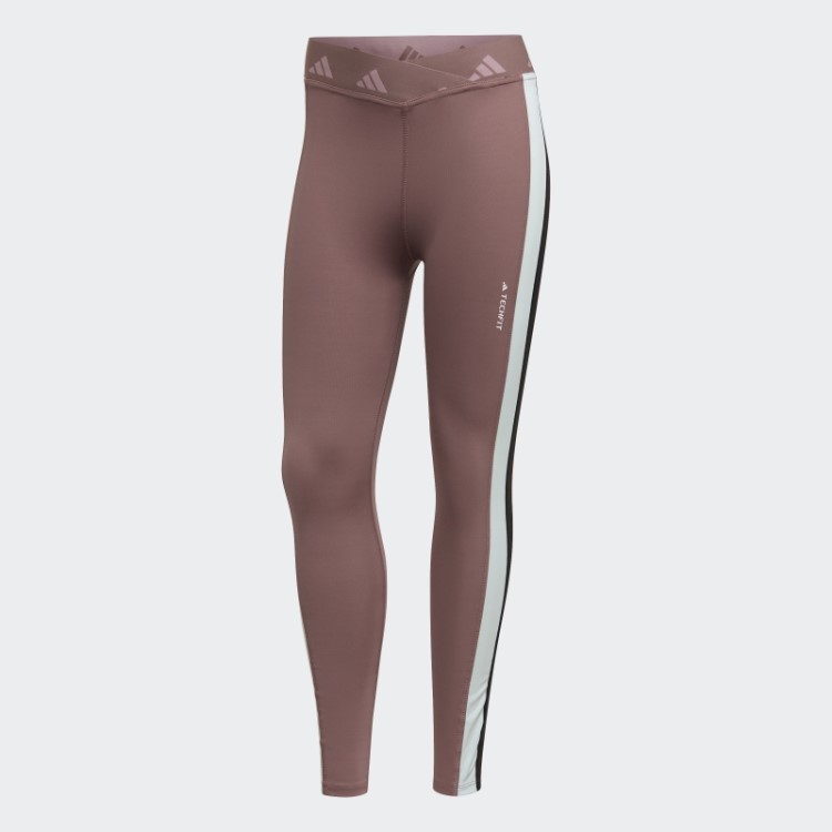 Legging Roxa Adidas Hyperglam Training Techfit 7/8