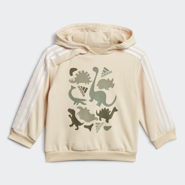 Conjunto Adidas Sand Dino Camo Camuflado Allover Francês Terry