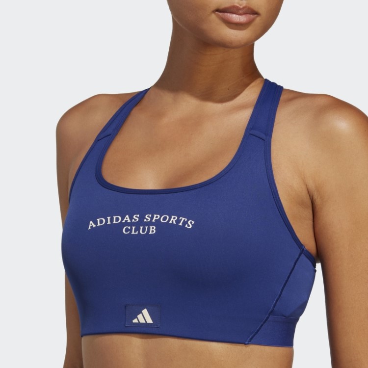 Sutiã Esportivo De Suporte Médio Adidas Vitória Azul
