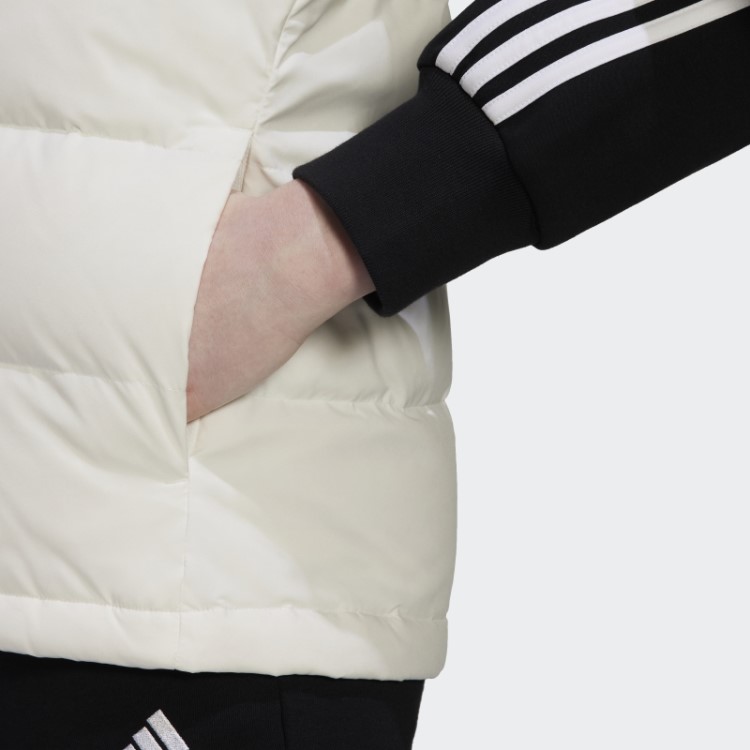 Adidas Colete Heliônico Branco Para Baixo