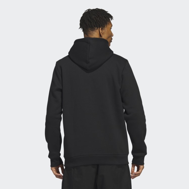 Moletom Com Capuz Trefoil Essentials Preto Adidas