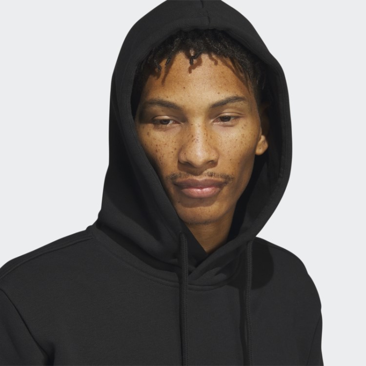Moletom Com Capuz Trefoil Essentials Preto Adidas