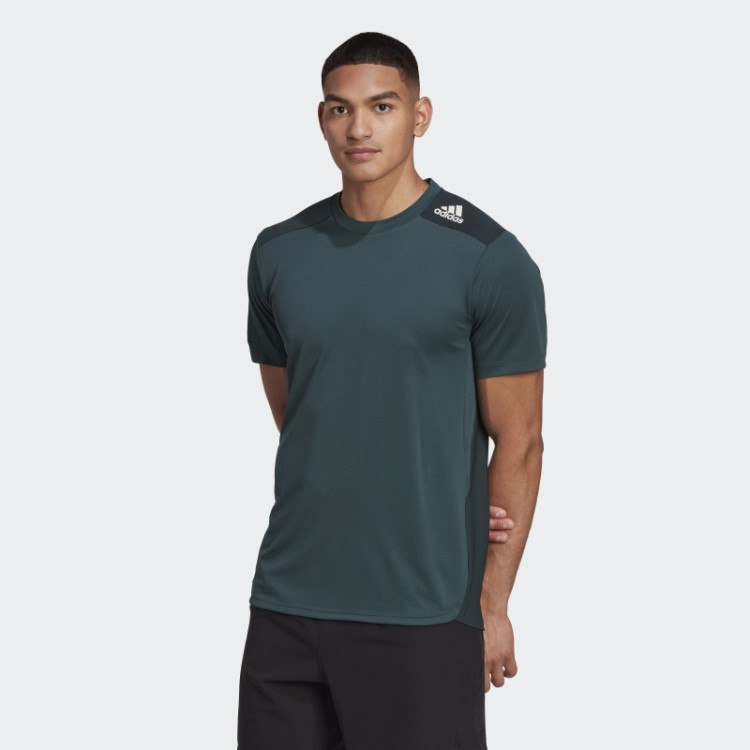 Adidas Designed 4 Training Heat.rdy Hiit Tee Verde