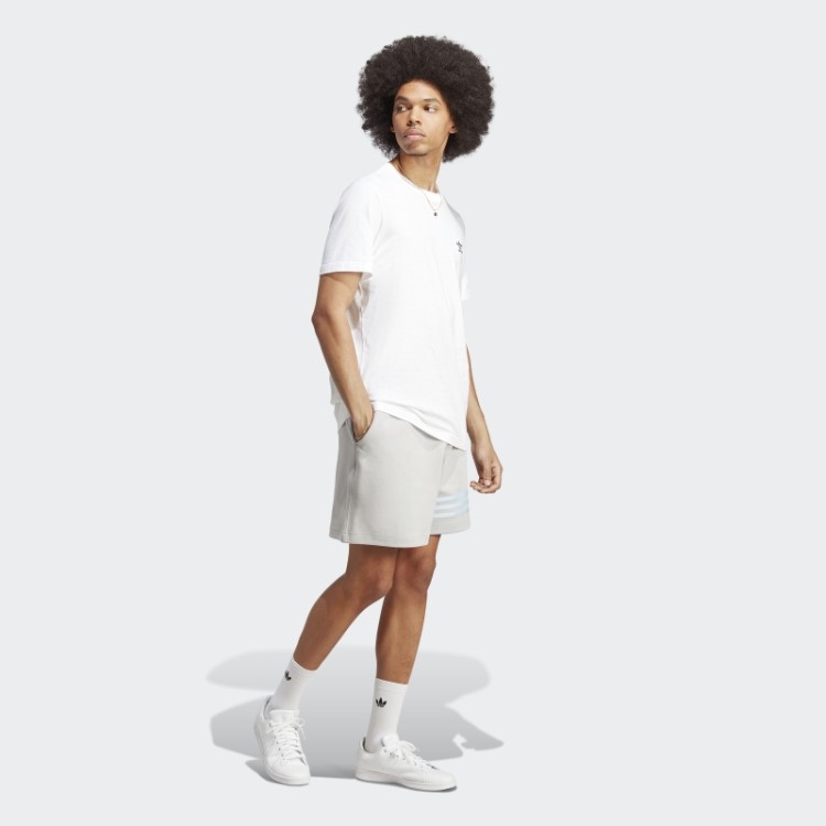 Bermuda Adicolor Neuclassics Cinza Adidas