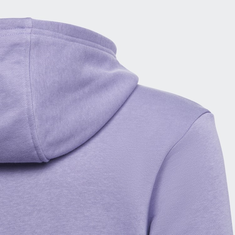 Moletom Com Capuz Trefoil Adidas Lilás