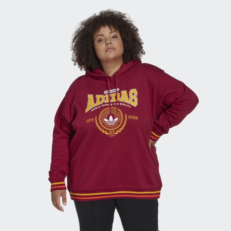 Moletom Bordô Adidas Originals Class Of 72 (tamanho Grande)