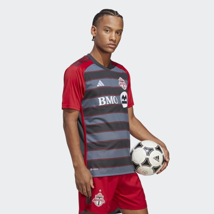 Camisa Toronto Fc 23/24 Cinza Sólido Adidas