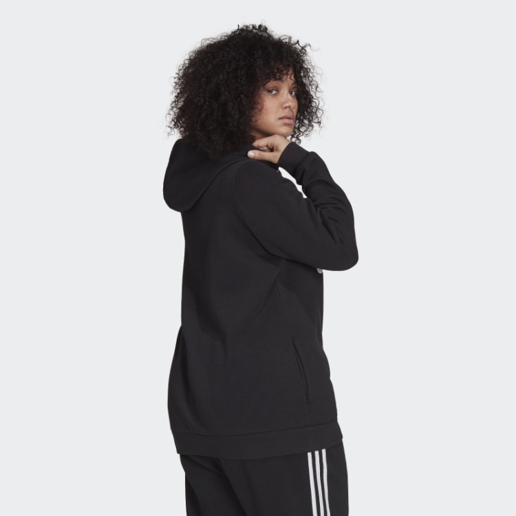 Moletom De Lã Com Logo Adidas Black Essentials (tamanho Grande)