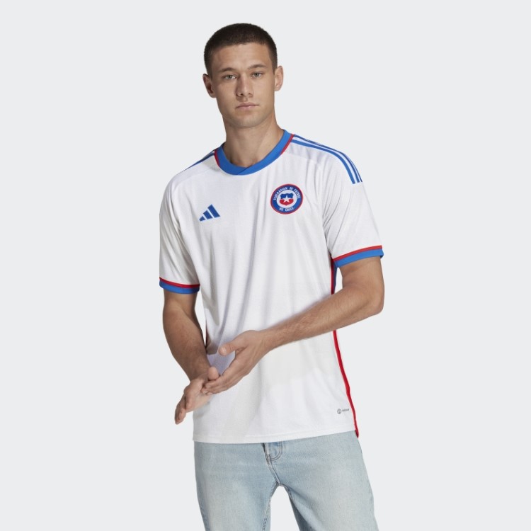 Camisa Branca Chile 22 Away Adidas