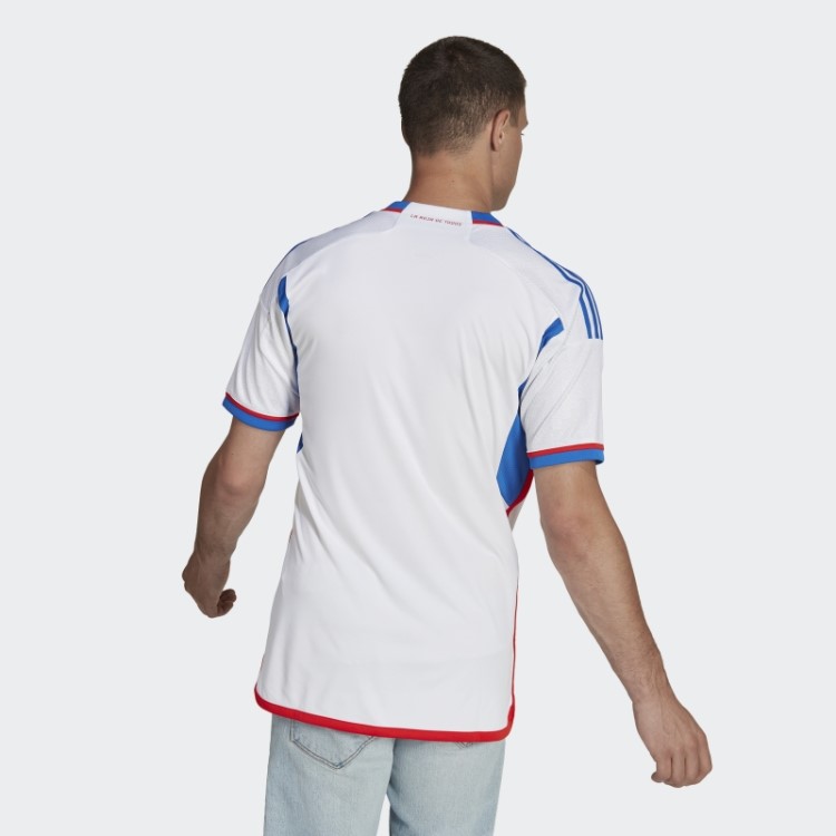 Camisa Branca Chile 22 Away Adidas