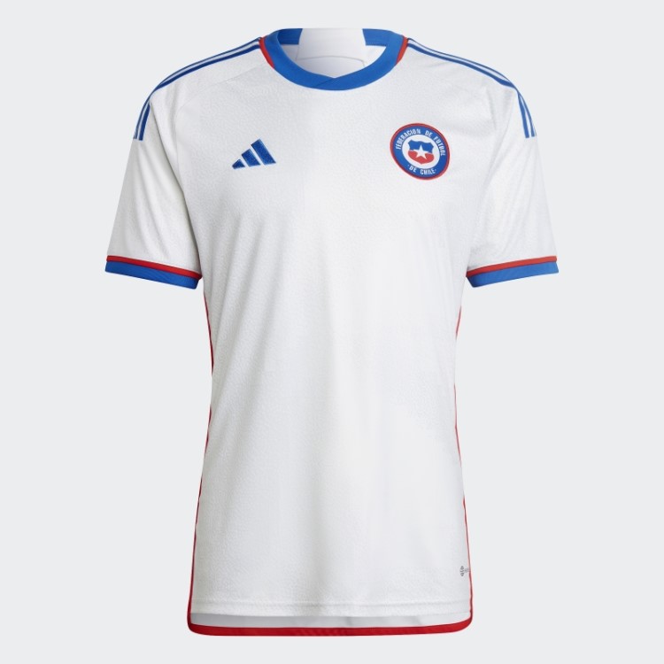 Camisa Branca Chile 22 Away Adidas