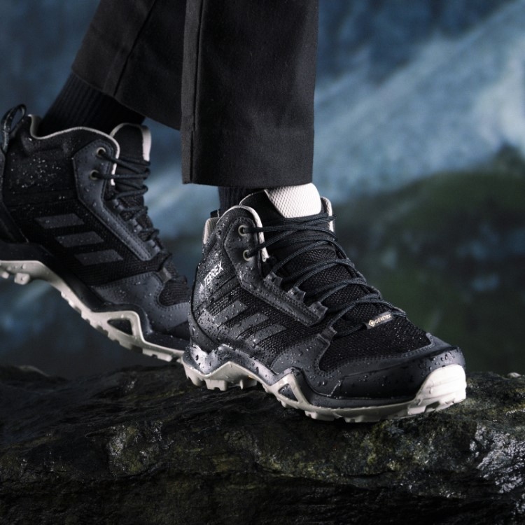 Tênis De Caminhada Terrex Ax3 Mid Gore-tex Adidas Preto