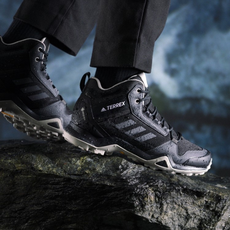 Tênis De Caminhada Terrex Ax3 Mid Gore-tex Adidas Preto