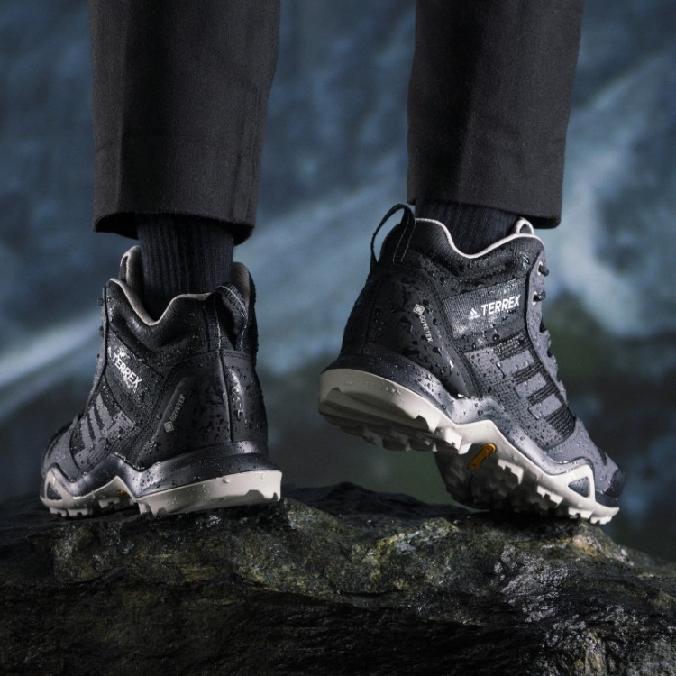 Tênis De Caminhada Terrex Ax3 Mid Gore-tex Adidas Preto