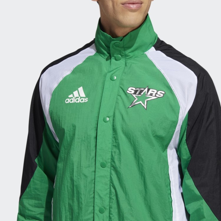 Jaqueta Retrô Reverso Verde Médio Adidas