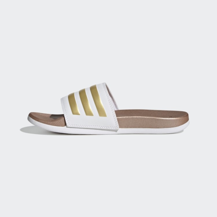 Adidas Adilette Comfort Slides Ouro Fosco