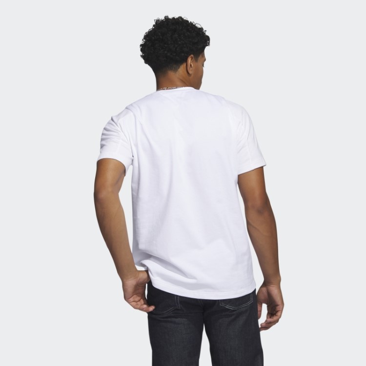 Camiseta De Viagem Branca Adidas Manchester United
