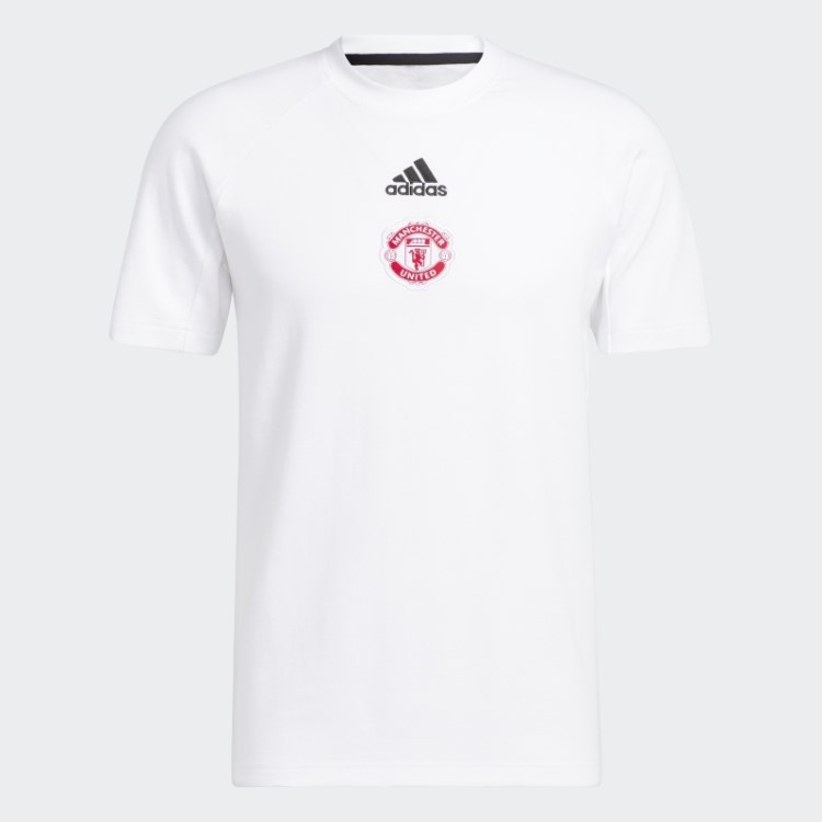 Camiseta De Viagem Branca Adidas Manchester United