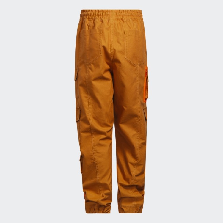 Adidas Lona Cargo Joggers (todos Os Gêneros) Foco Laranja