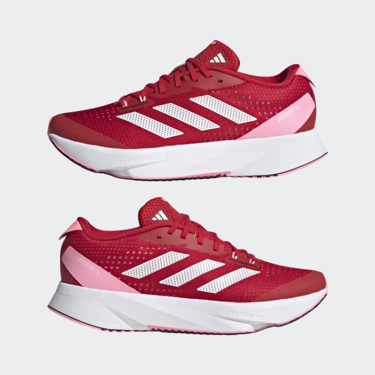 Adidas Adizero Sl Tênis De Corrida Escarlate Quente