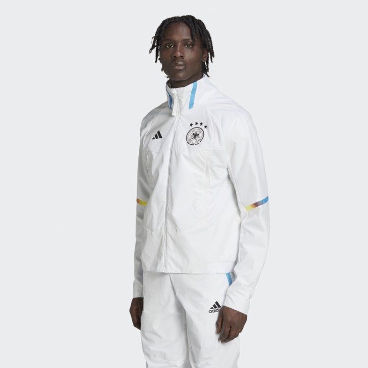 Jaqueta Branca Adidas Game Day Anthem