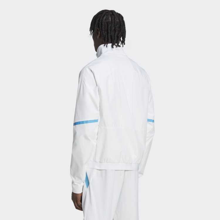 Jaqueta Branca Adidas Game Day Anthem