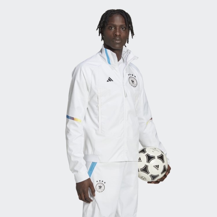 Jaqueta Branca Adidas Game Day Anthem