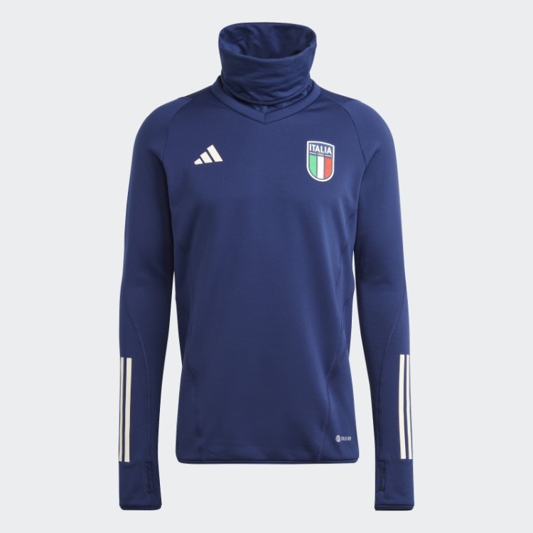 Top Azul Escuro Itália Tiro 23 Pro Quente Adidas