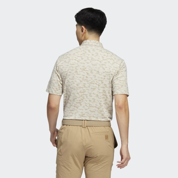 Camisa Polo Adidas Hemp Go-to Com Estampa Camuflada