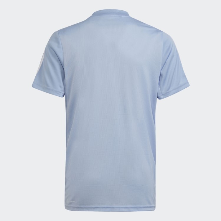 Camiseta Azul Dawn Train Essentials Aeroready Com As Três Listras De Ajuste Regular Adidas